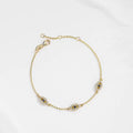 S925 Silver Blue Eye Diamond Bracelet ⭐4.3