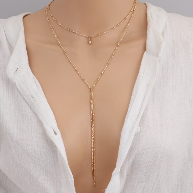 Retro Clavicle electroplating Necklace ⭐4.3