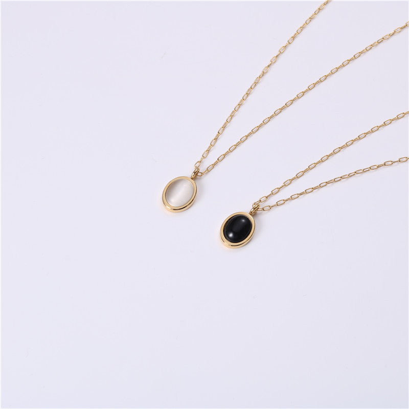 Titanium Steel Clavicle Necklace ⭐4.3