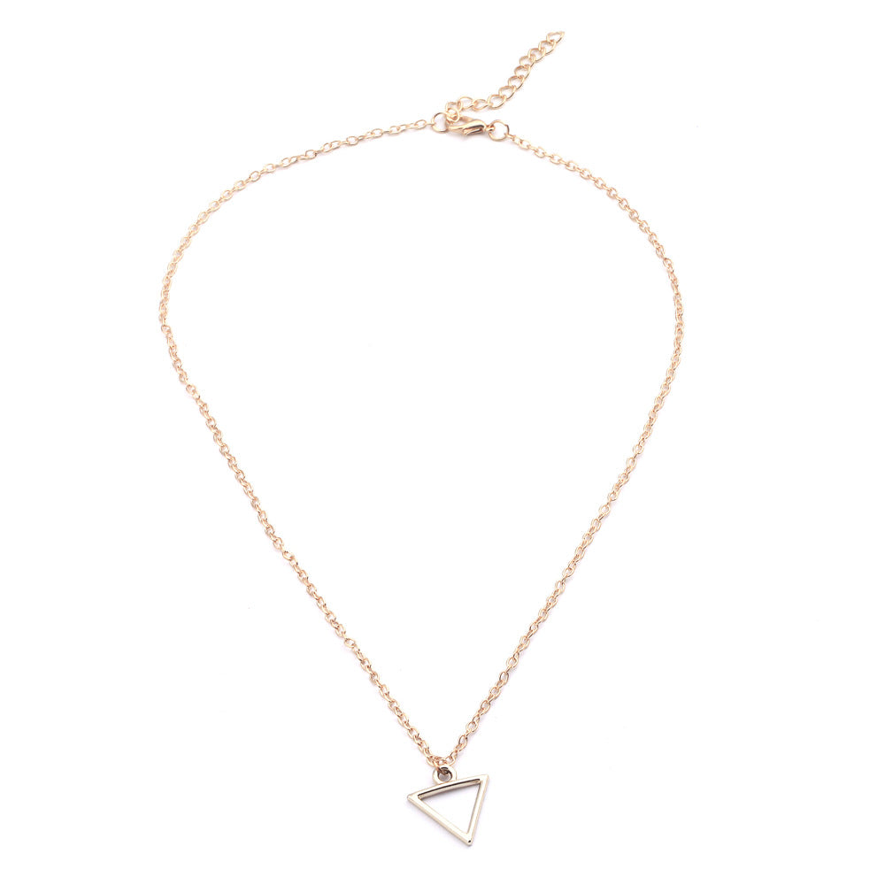 Women's Triangle Pendant Necklace ⭐4.3