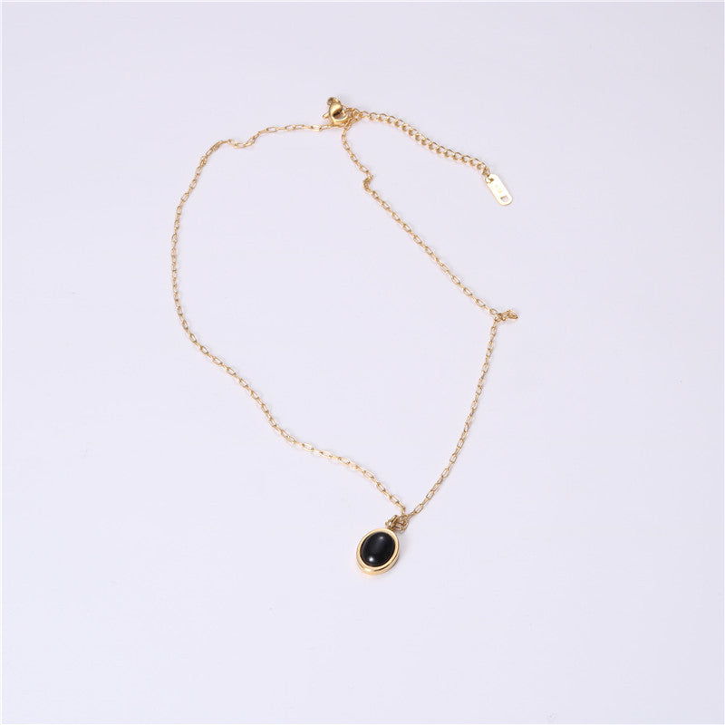 Titanium Steel Clavicle Necklace ⭐4.3