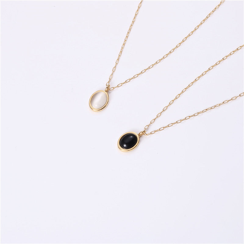 Titanium Steel Clavicle Necklace ⭐4.3