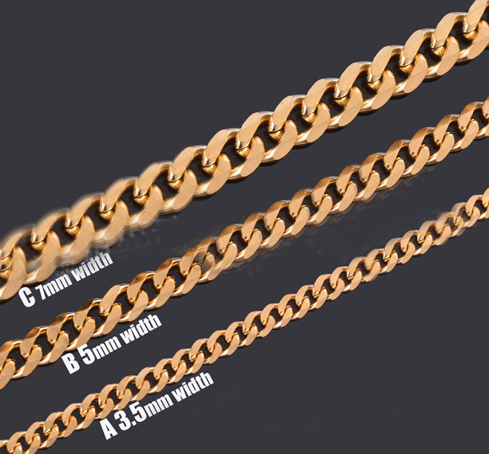Six-Sided Stainless Steel Chain ⭐4.5