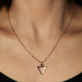 Women's Triangle Pendant Necklace ⭐4.3