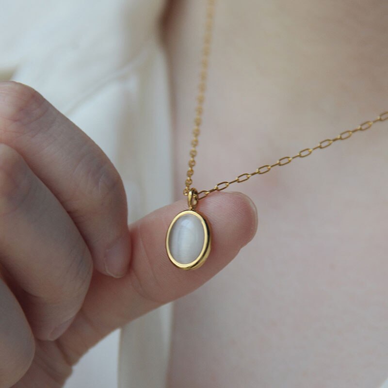 Titanium Steel Clavicle Necklace ⭐4.3
