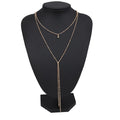 Retro Clavicle electroplating Necklace ⭐4.3