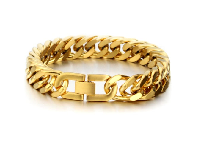 Titanium steel double buckle bracelet ⭐4.6