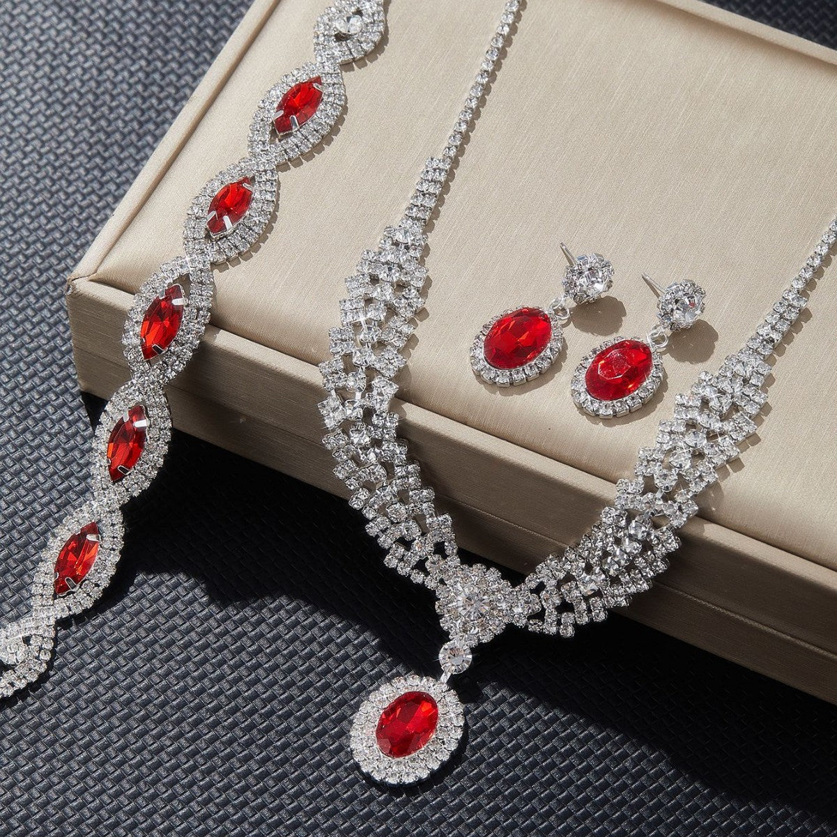 Sapphire Necklace Combo Set ⭐4.6