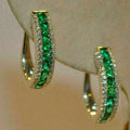 Simple Zircon Shiny Earrings set ⭐4.3