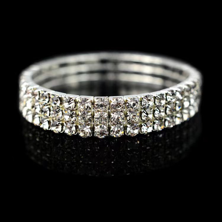 Full Diamond Elastic Bracelet ⭐4.4
