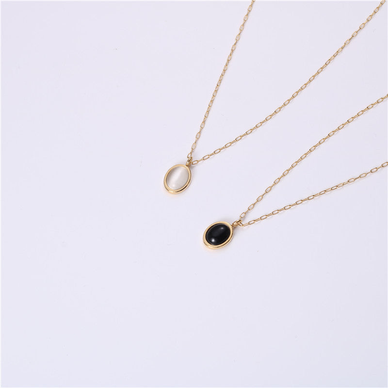 Titanium Steel Clavicle Necklace ⭐4.3