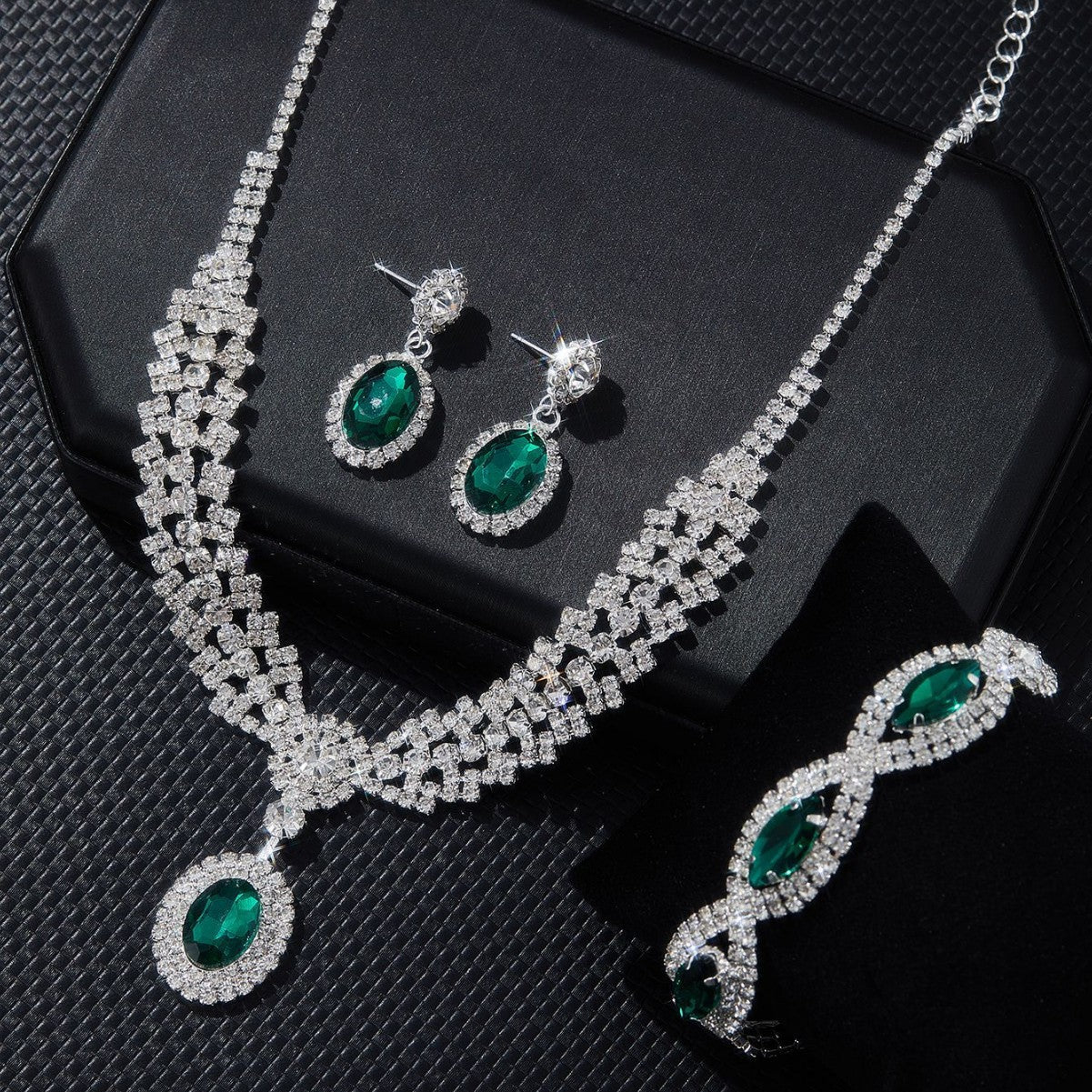 Sapphire Necklace Combo Set ⭐4.6