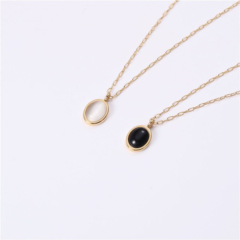 Titanium Steel Clavicle Necklace ⭐4.3