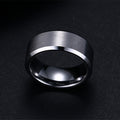 Geometric Ring Glossy Cut Ring Unisex