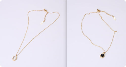 Titanium Steel Clavicle Necklace ⭐4.3