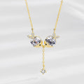 Cute necklace zircon fish necklace ⭐4.5