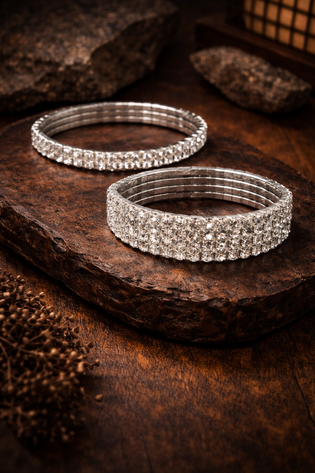 Full Diamond Elastic Bracelet ⭐4.4