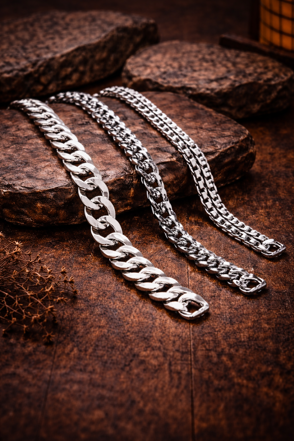 Titanium steel necklaces for men ⭐4.5