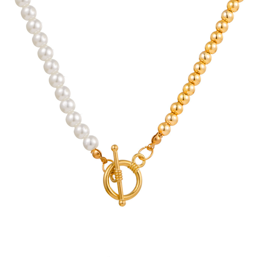 Double OT Chain Pendant Necklace ⭐4.8