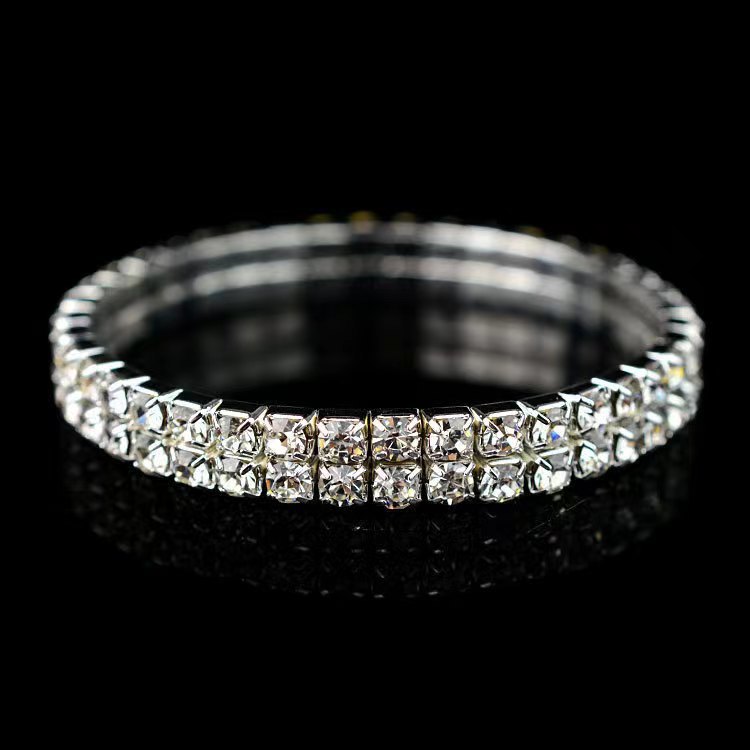 Full Diamond Elastic Bracelet ⭐4.4