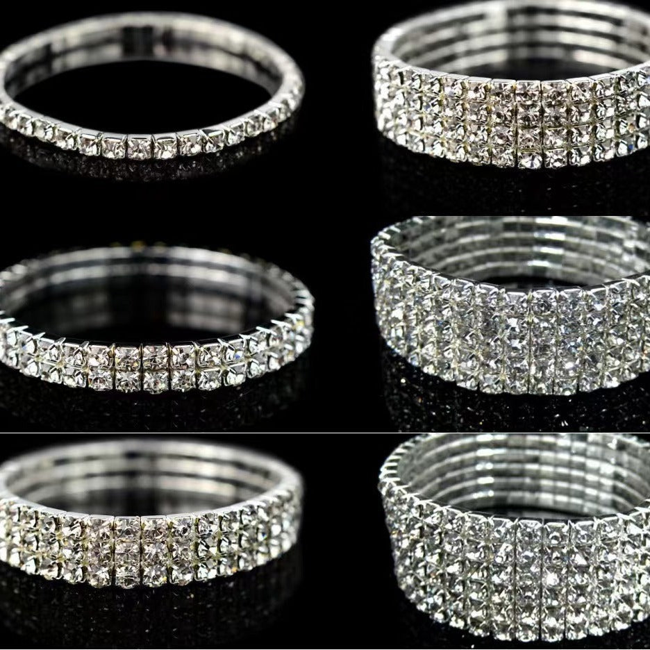 Full Diamond Elastic Bracelet ⭐4.4