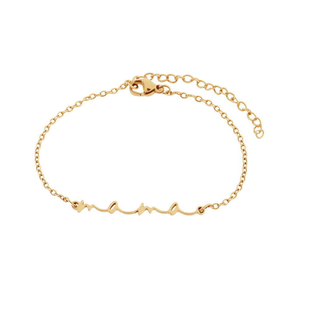 Letter Pendant Versatile Bracelet ⭐4.3