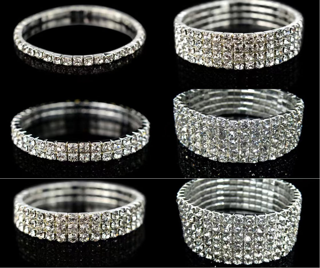 Full Diamond Elastic Bracelet ⭐4.4