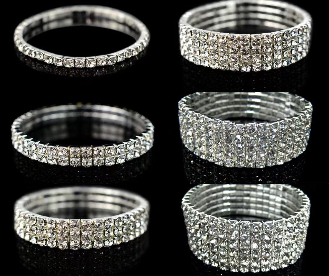 Full Diamond Elastic Bracelet ⭐4.4