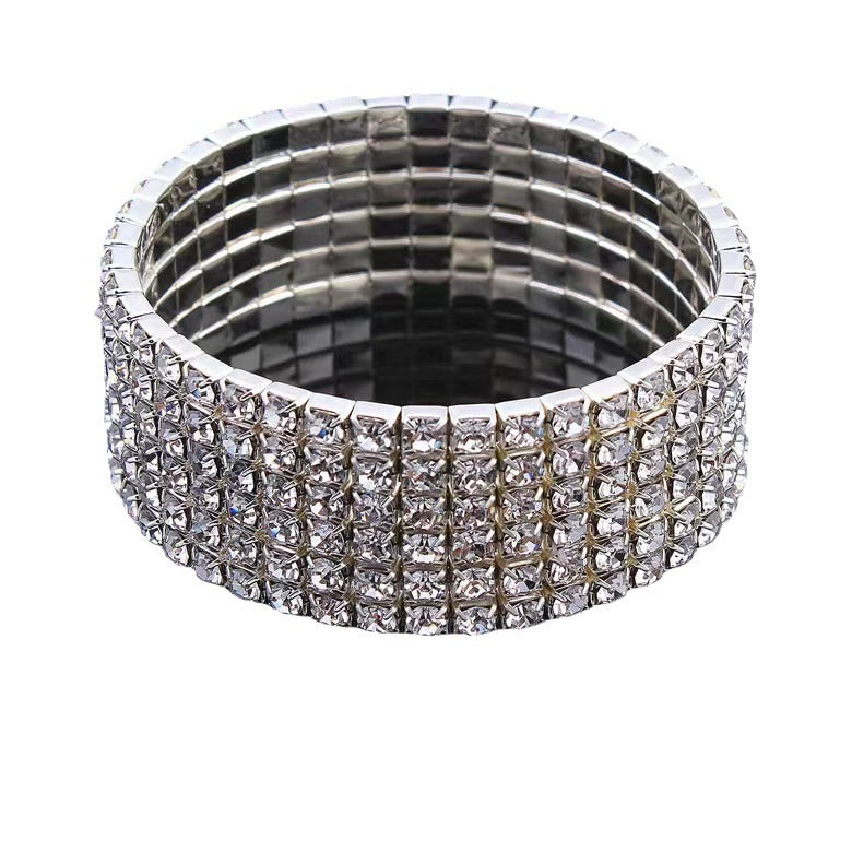 Full Diamond Elastic Bracelet ⭐4.4