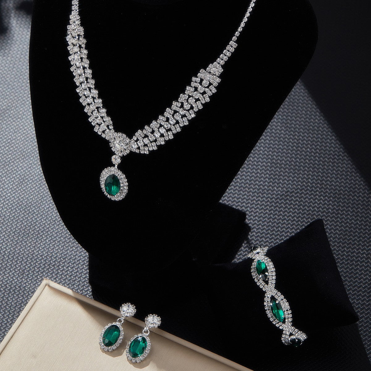 Sapphire Necklace Combo Set ⭐4.6